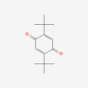 Chemical structure of 2,5-Di-tert-butylbenzoquinone