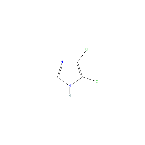 Chemical structure of 4,5-Dichloroimidazole