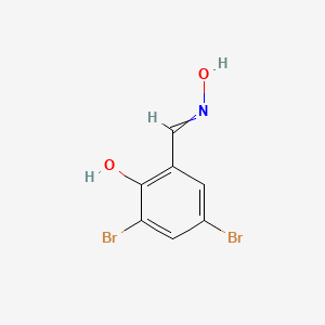 Chemical structure of 3,5-Dibromosalicylaldoxime