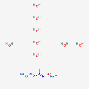 Chemical structure of Dimethylglyoxime Disodium Salt Octahydrate