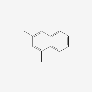 Chemical structure of 1,3-Dimethylnaphthalene