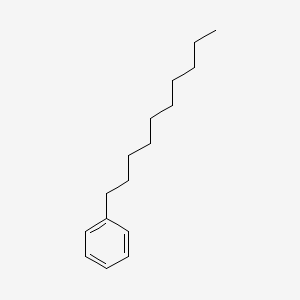 Chemical structure of Decylbenzene