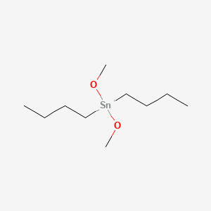 Chemical structure of Dibutyldimethoxytin