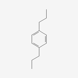 Chemical structure of 1,4-Dipropylbenzene