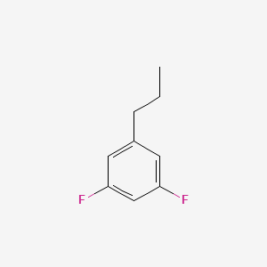 Chemical structure of 1,3-Difluoro-5-propylbenzene