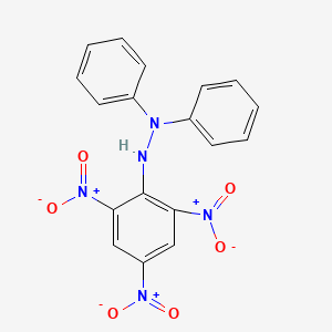 Chemical structure of 1,1-Diphenyl-2-picrylhydrazine