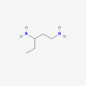 Chemical structure of 1,3-Diaminopentane