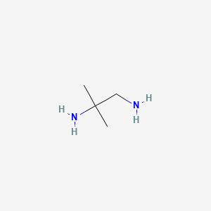 Chemical structure of 2-Methylpropylenediamine