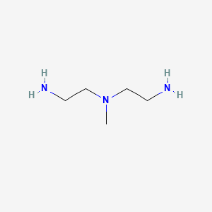 Chemical structure of 2,2'-Diamino-N-methyldiethylamine