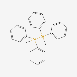 Chemical structure of 1,2-Dimethyl-1,1,2,2-tetraphenyldisilane