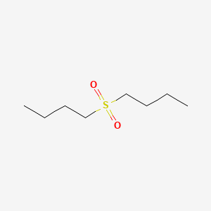 Chemical structure of Dibutyl Sulfone