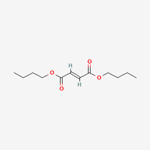 Chemical structure of Dibutyl Fumarate