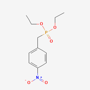 Chemical structure of Diethyl 4-nitrobenzylphosphonate