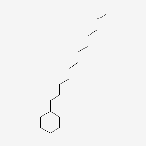 Chemical structure of Dodecylcyclohexane