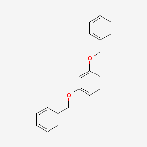 Chemical structure of 1,3-Dibenzyloxybenzene
