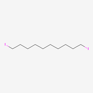 Chemical structure of 1,10-Diiododecane