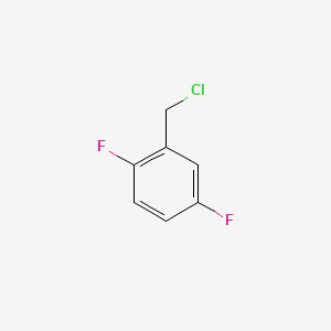 Chemical structure of 2,5-Difluorobenzyl Chloride