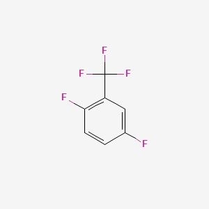 Chemical structure of 2,5-Difluorobenzotrifluoride