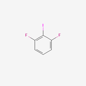 Chemical structure of 1,3-Difluoro-2-iodobenzene