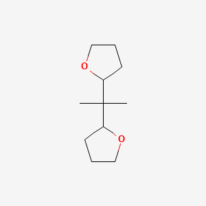 Chemical structure of 2,2-Di(2-tetrahydrofuryl)propane
