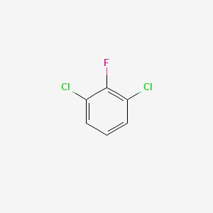 Chemical structure of 2,6-Dichlorofluorobenzene