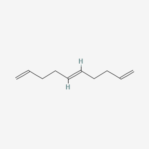 Chemical structure of 1,5,9-Decatriene