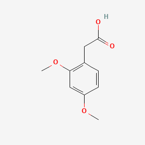 Chemical structure of 2,4-Dimethoxyphenylacetic Acid
