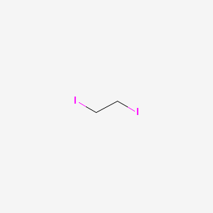 Chemical structure of 1,2-Diiodoethane