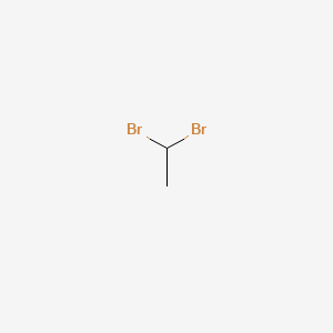 Chemical structure of 1,1-Dibromoethane
