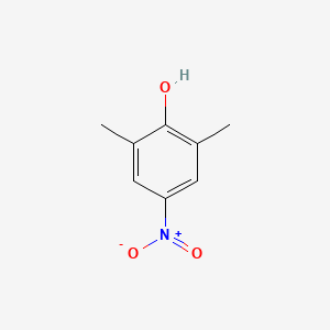 Chemical structure of 2,6-Xylenol, 4-nitro-