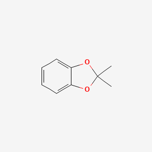 Chemical structure of 2,2-Dimethyl-1,3-benzodioxole