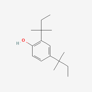 Chemical structure of 2,4-Di-tert-amylphenol