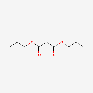 Chemical structure of Dipropyl Malonate