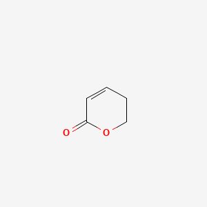 Chemical structure of 5,6-Dihydro-2H-pyran-2-one