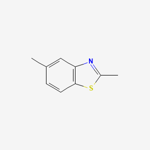 Chemical structure of 2,5-Dimethylbenzothiazole