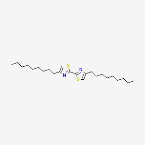Chemical structure of 4,4'-Dinonyl-2,2'-bithiazole