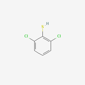 Chemical structure of 2,6-Dichlorobenzenethiol
