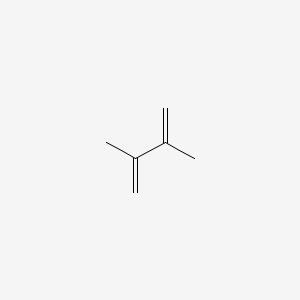 Chemical structure of 2,3-Dimethyl-1,3-butadiene (stabilized with BHT)