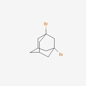 Chemical structure of 1,3-Dibromoadamantane