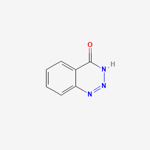 Chemical structure of 3,4-Dihydro-4-oxo-1,2,3-benzotriazine