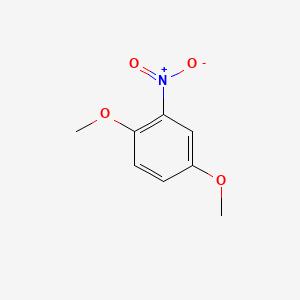 Chemical structure of 2,5-Dimethoxynitrobenzene