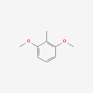 Chemical structure of 2,6-Dimethoxytoluene