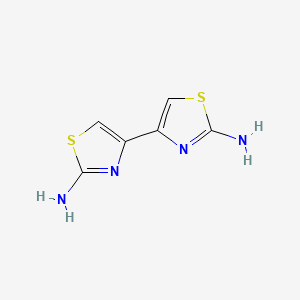 Chemical structure of 2,2'-Diamino-4,4'-bithiazole