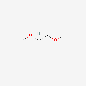 Chemical structure of 1,2-Dimethoxypropane
