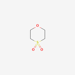 Chemical structure of 4,4-Dioxo-1,4-oxathiane