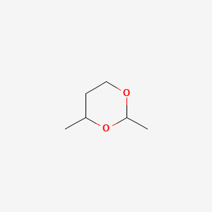 Chemical structure of 2,4-Dimethyl-1,3-dioxane