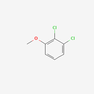 Chemical structure of 2,3-Dichloroanisole