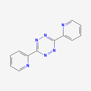 Chemical structure of 3,6-Di(2-pyridyl)-1,2,4,5-tetrazine