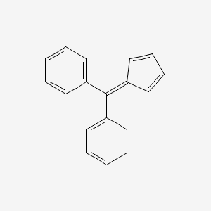 Chemical structure of 6,6-Diphenylfulvene