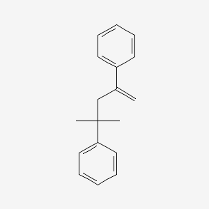 Chemical structure of 2,4-Diphenyl-4-methyl-1-pentene